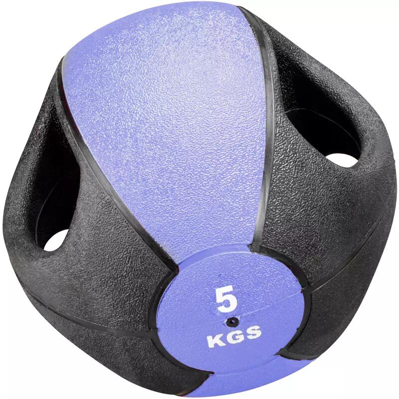 Piłka lekarska Trendy Esfera 5 kg z uchwytami