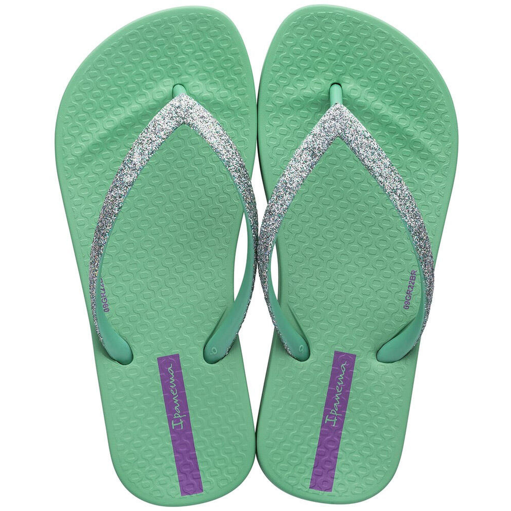 Ipanema Jr. Anatomic Lolita — Dziecięce klapki zielone 33