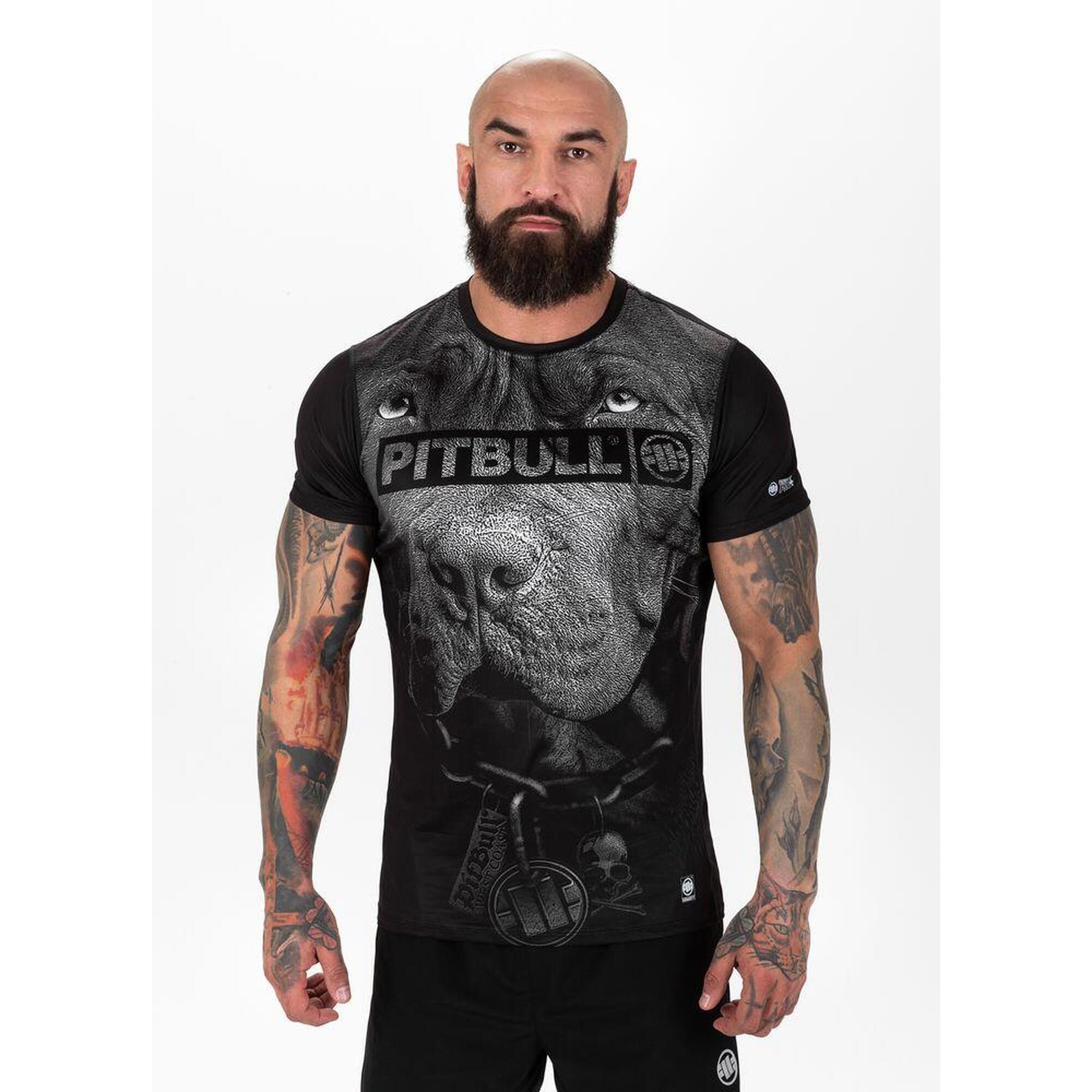 Koszulka męska Pitbull Mesh Performance Pro plus Born in 1989