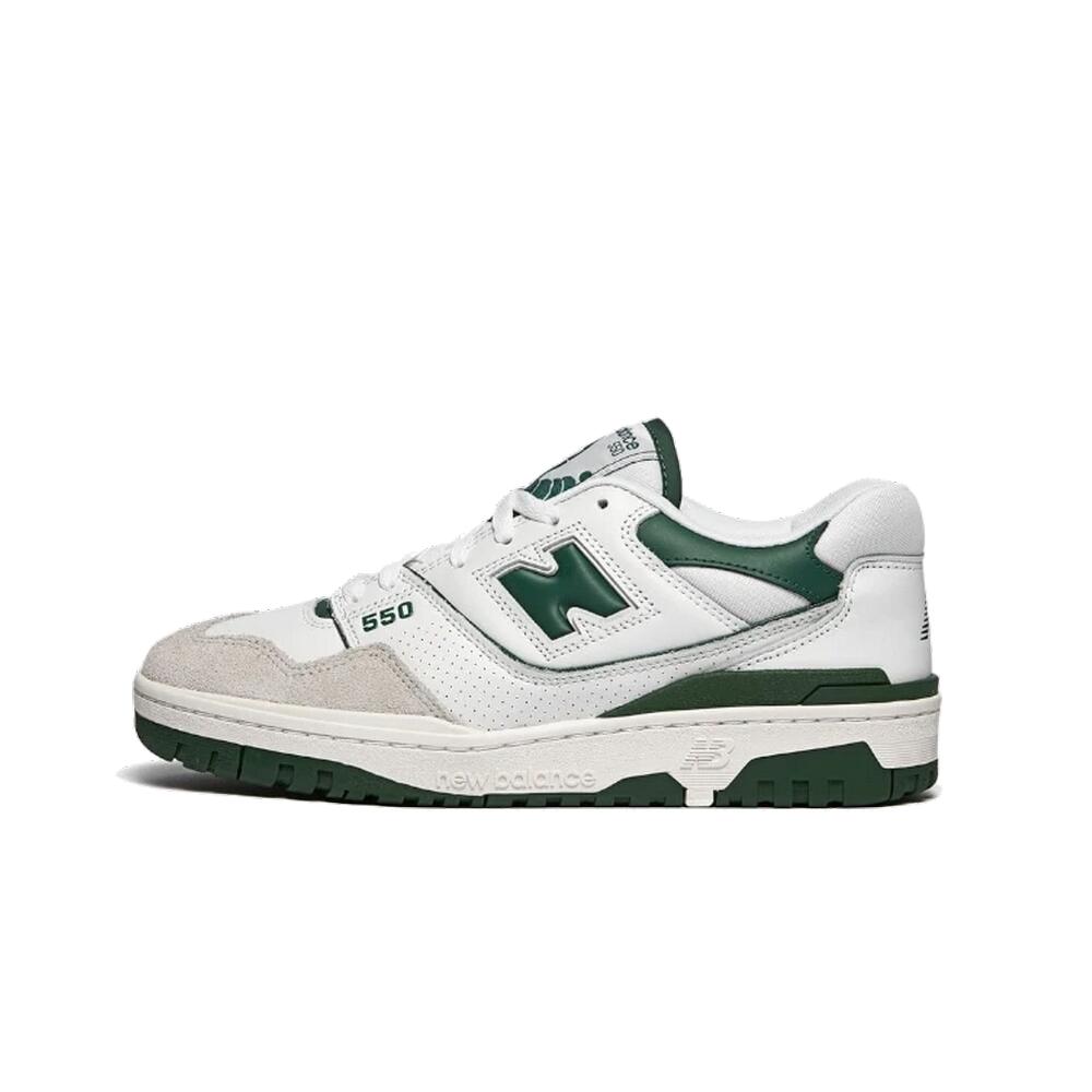 Buty do chodzenia dla dorosłych New Balance 550 White Green