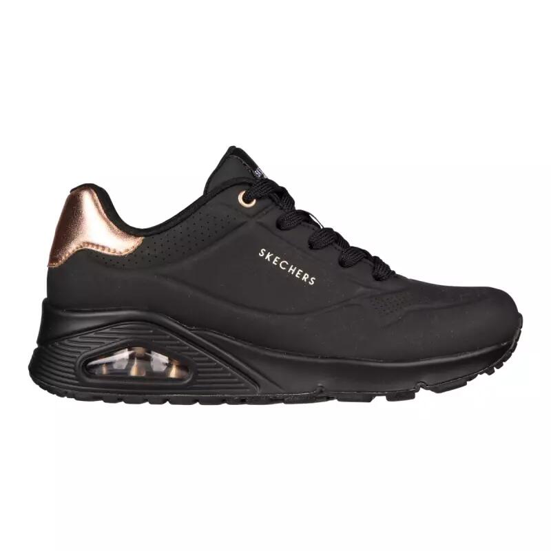 Baskets Femme UNO - GOLDEN AIR Noir SKECHERS