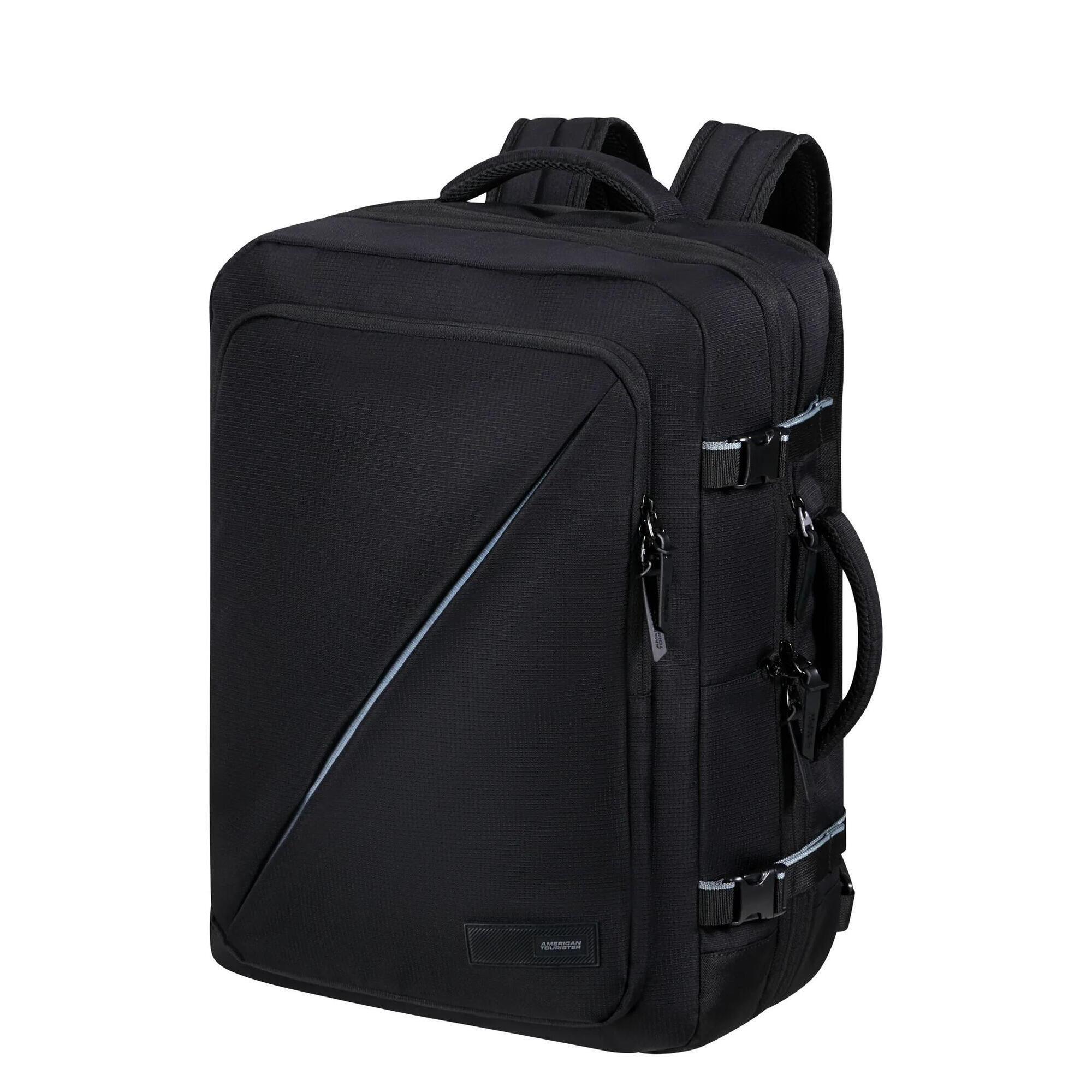 Plecak podróżny do samolotu American Tourister Take2cabin L - black