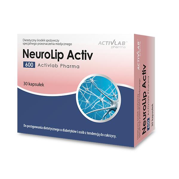 Kwas Alfa-liponowy NeuroLip 600 Activlab Pharma
