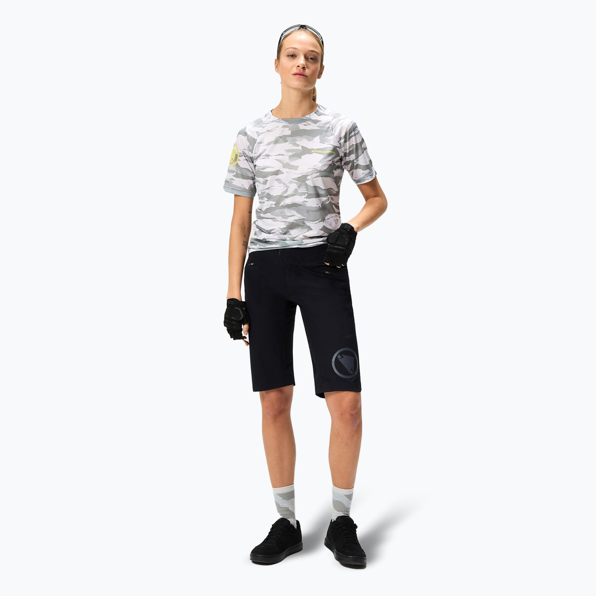 Koszulka rowerowa damska Endura Mountain Camo Ltd W