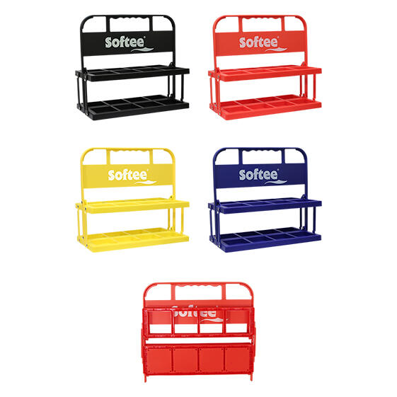 Składany uchwyt na 8 butelek 750 ml – Softee