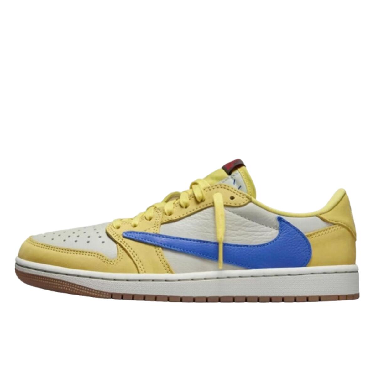 Buty do chodzenia dla dorosłych Air Jordan 1 Retro Low OG SP Travis Scott Canary