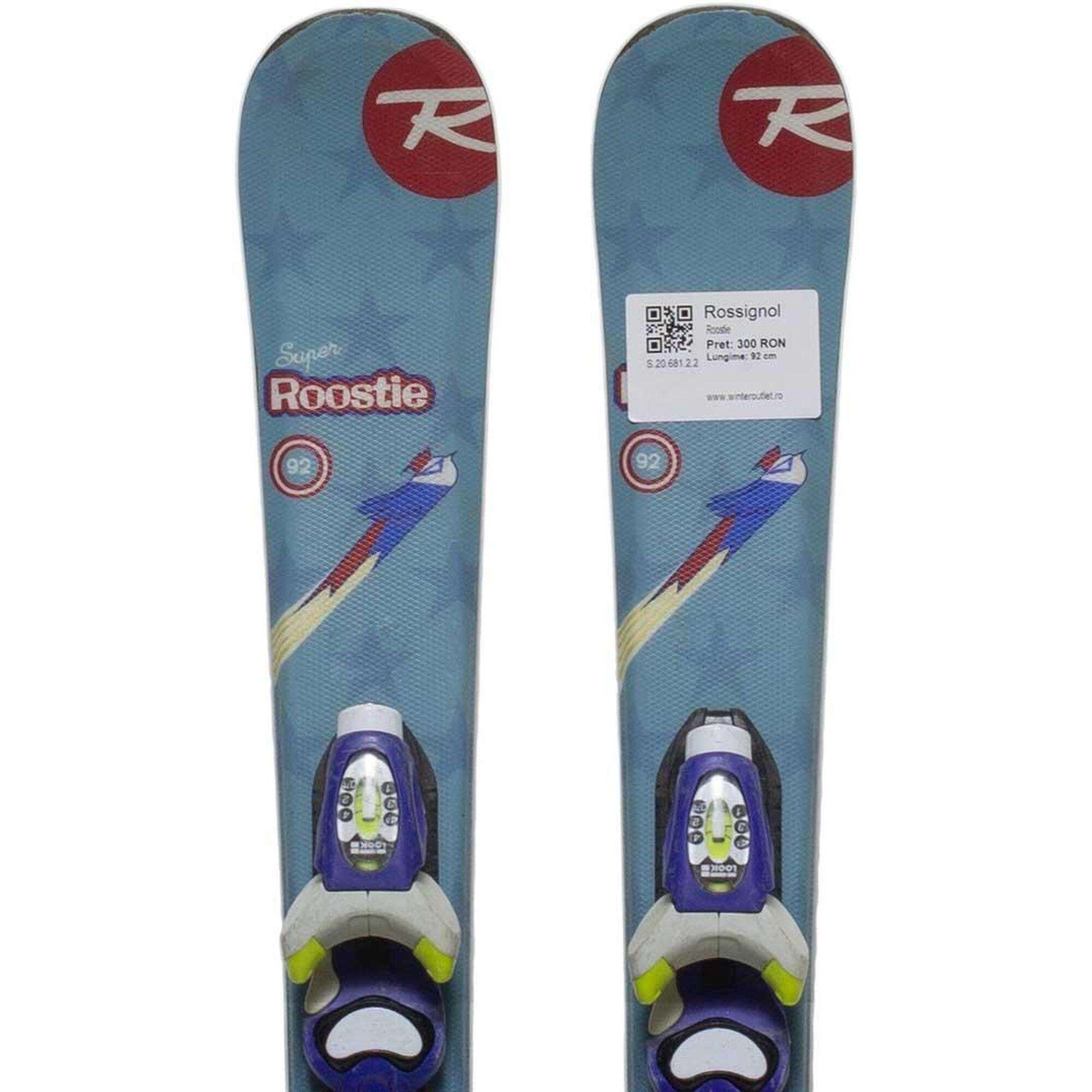 Second Life- Narty ROSSIGNOL Roostie, 80 cm- Stan bardzo dobry