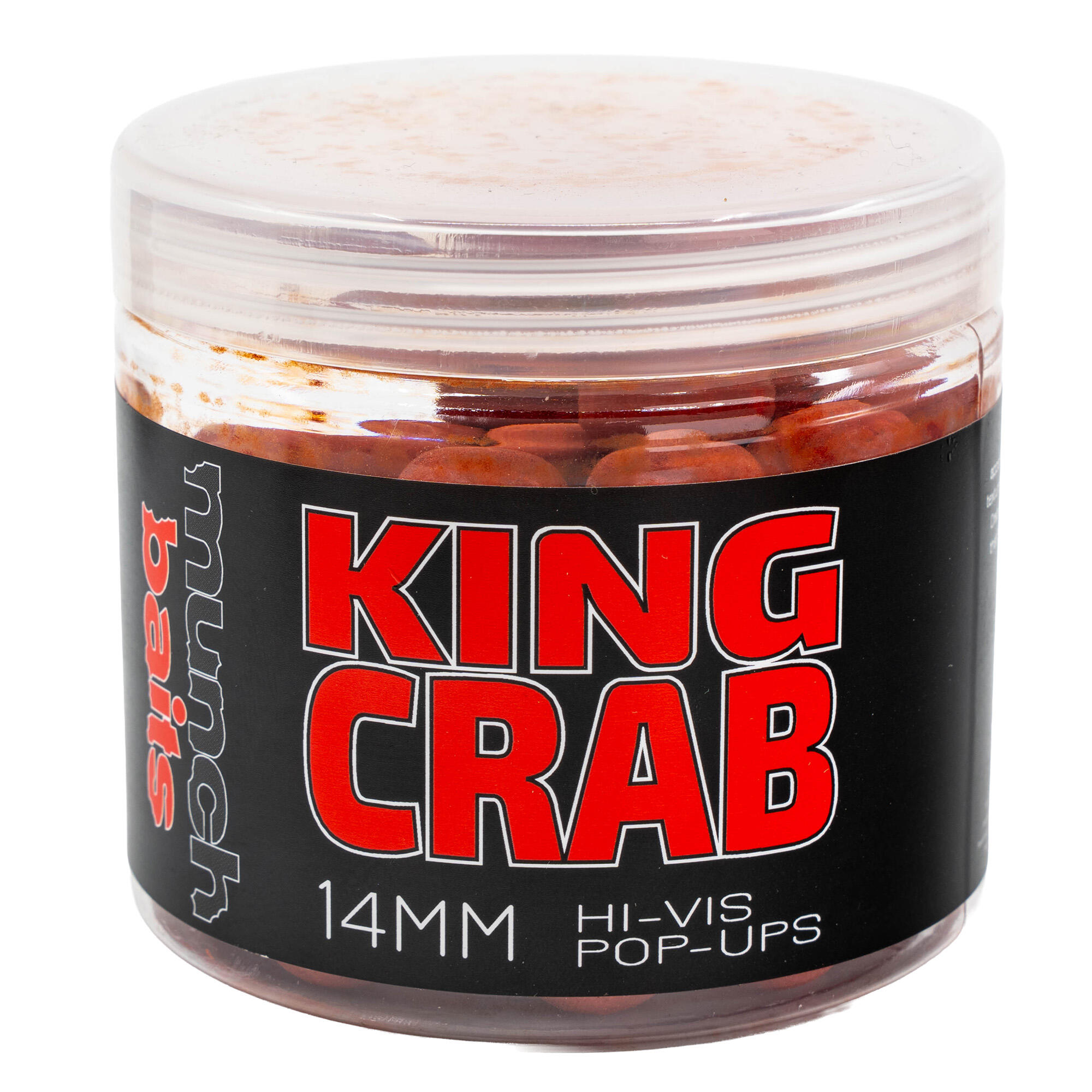 Przynęta Kulki Munch Baits Pop Ups King Crab Hi-Vis 14Mm