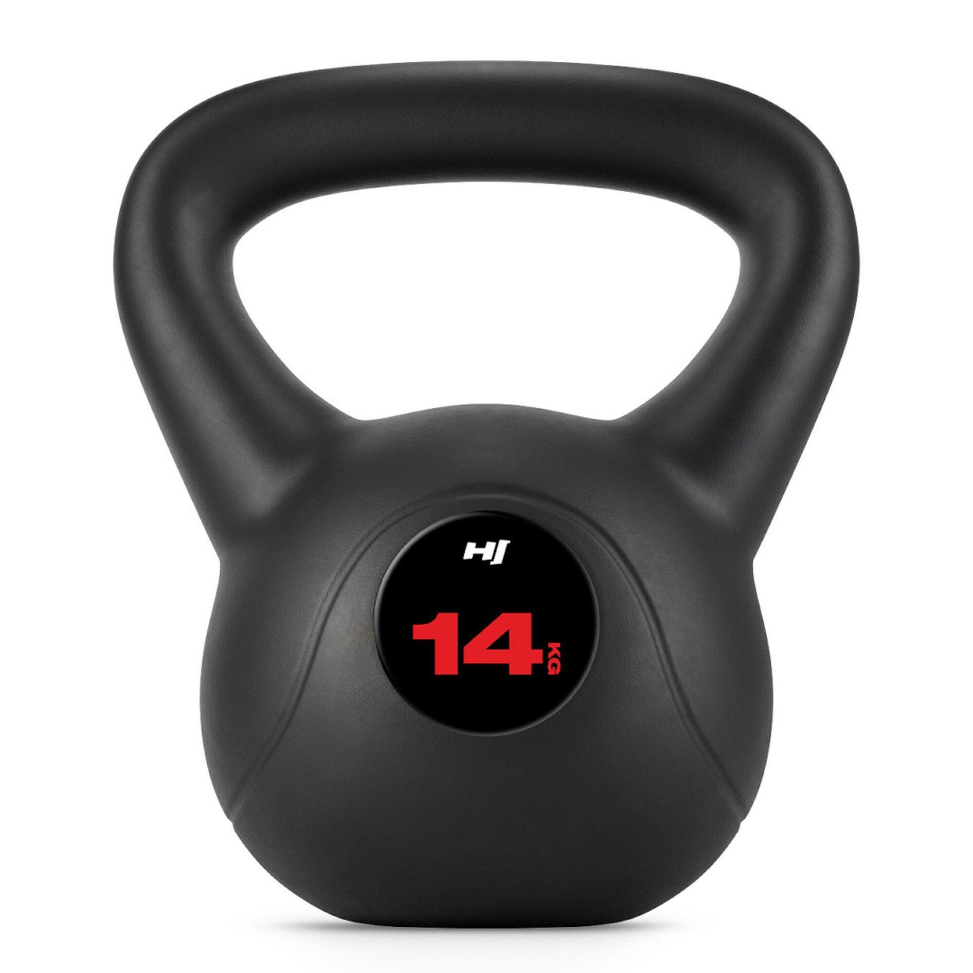 Kettlebell winylowy do treningu siłowego Hop-Sport HS-PB014KB 14kg