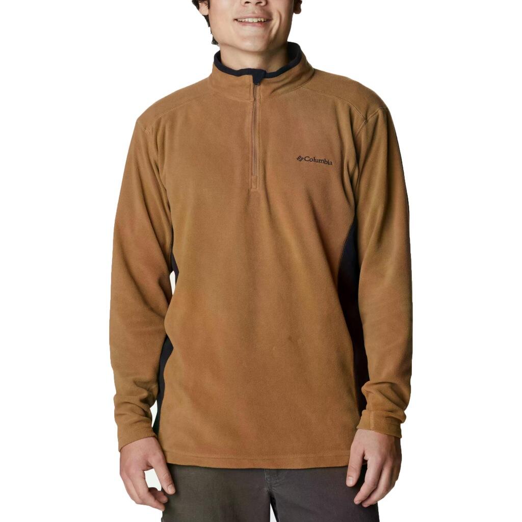Bluza polarowa COLUMBIA KLAMATH RANGE II HALF ZIP Brązowy