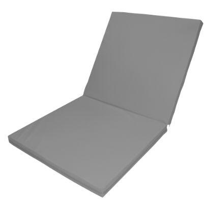 Materac Gimnastyczny Gamma 200X100X10 Dwuczęściowy Szary