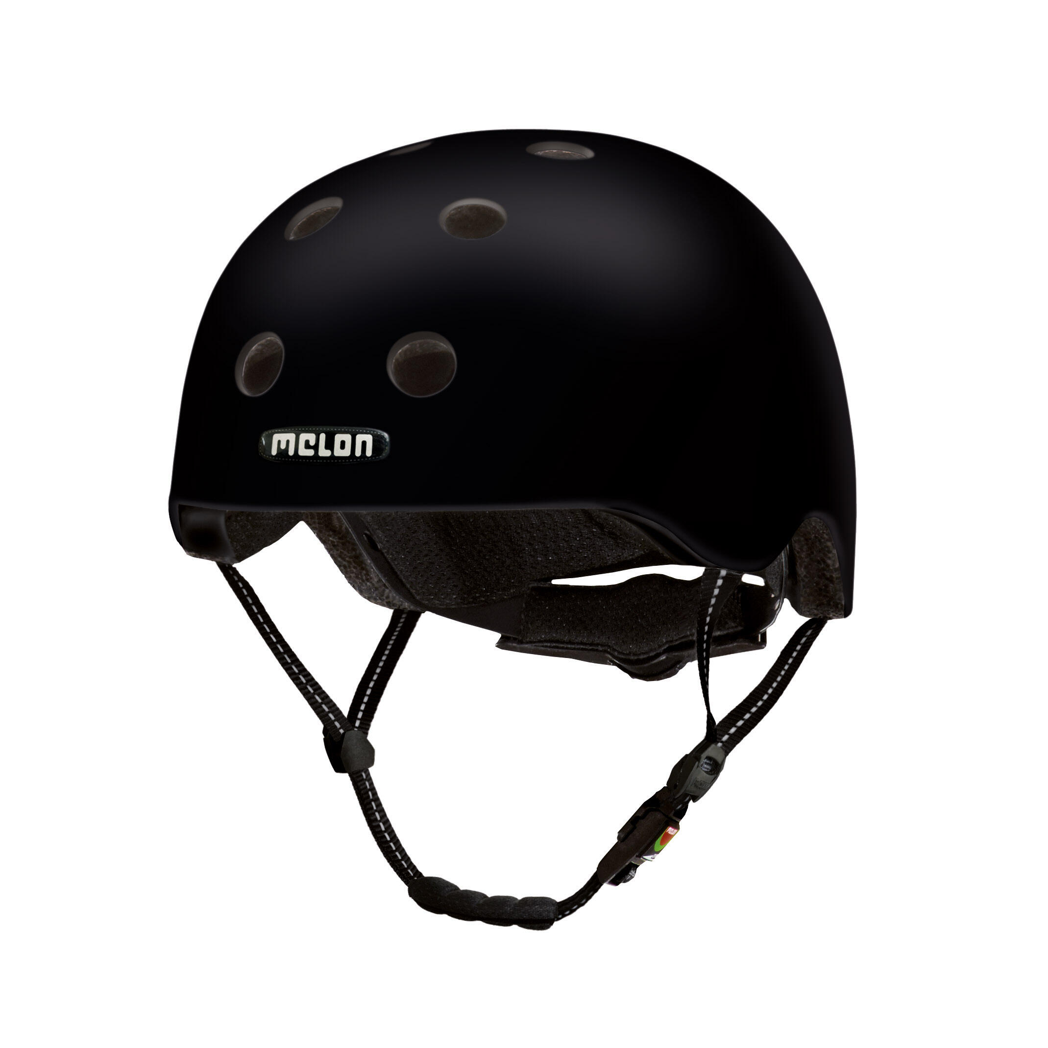 Kask rowerowy miejski „All Stars”, zamknięte oczy, matowy