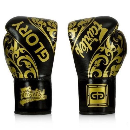 Rękawice Bokserskie ze skóry naturalnej Fairtex BGLG2 Czarne 14oz