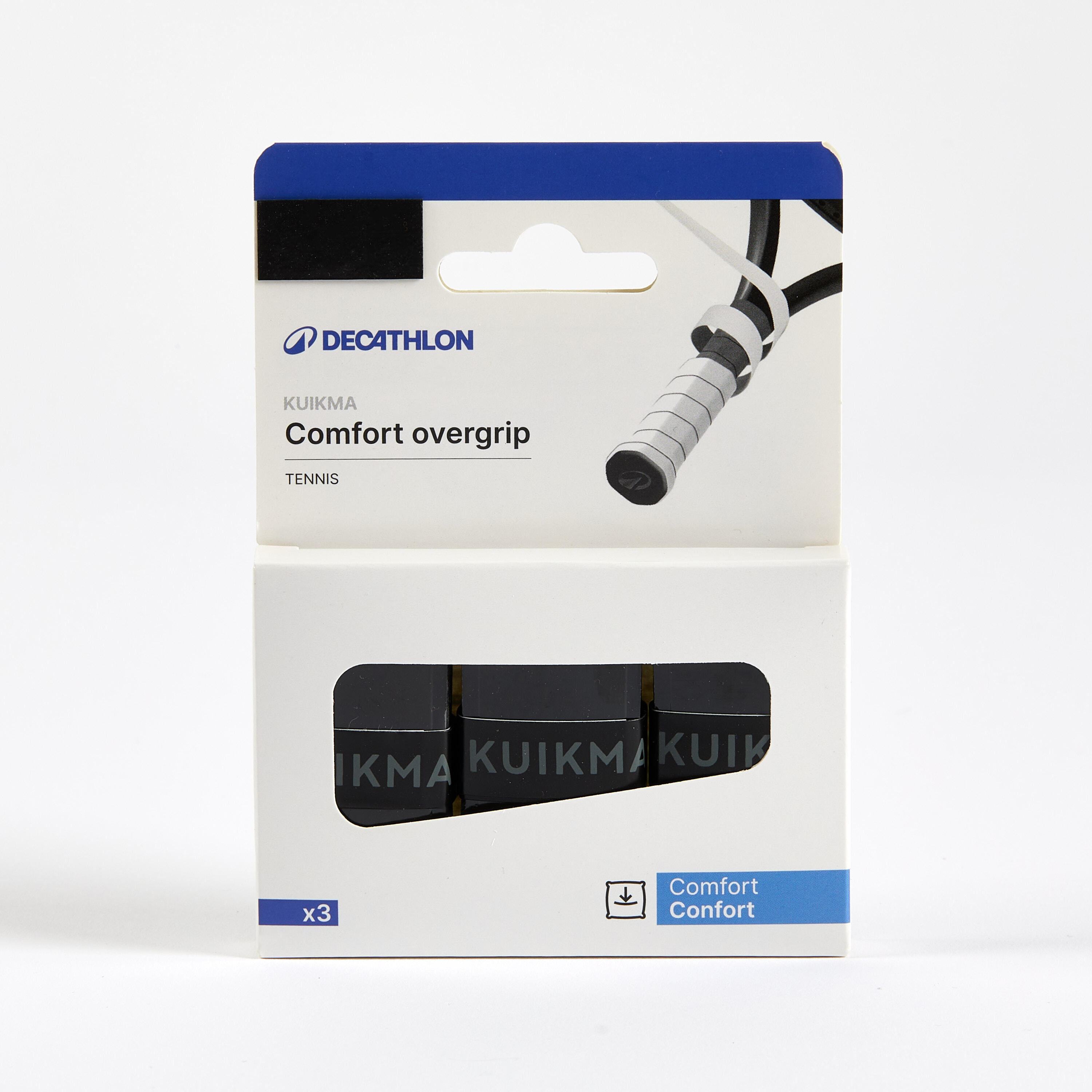 Owijka wierzchnia do rakiety tenisowej Artengo Comfort 3 sztuki