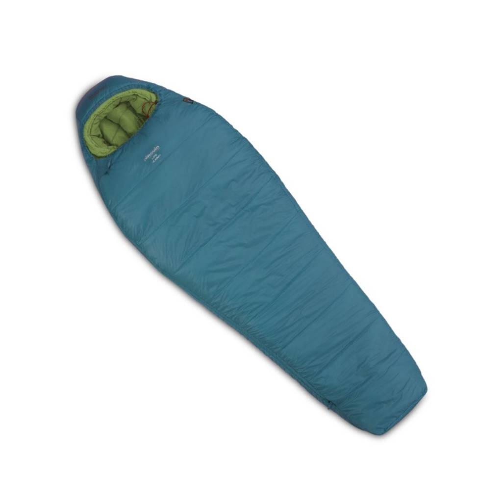 Śpiwór turystyczny syntetyczny Pinguin LITE MUMMY CCS petrol prawy