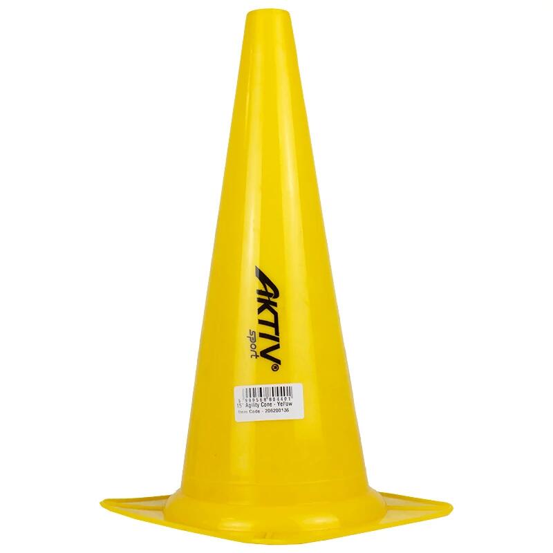 Pachołek piłkarski pełny Aktivsport 38 cm żółty