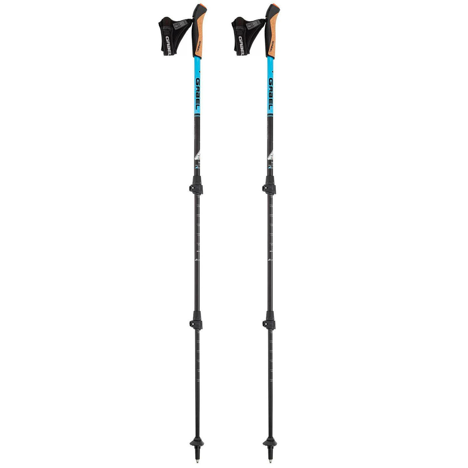 Kije do nordic walking Gabel Tour XT F.L - black/blue