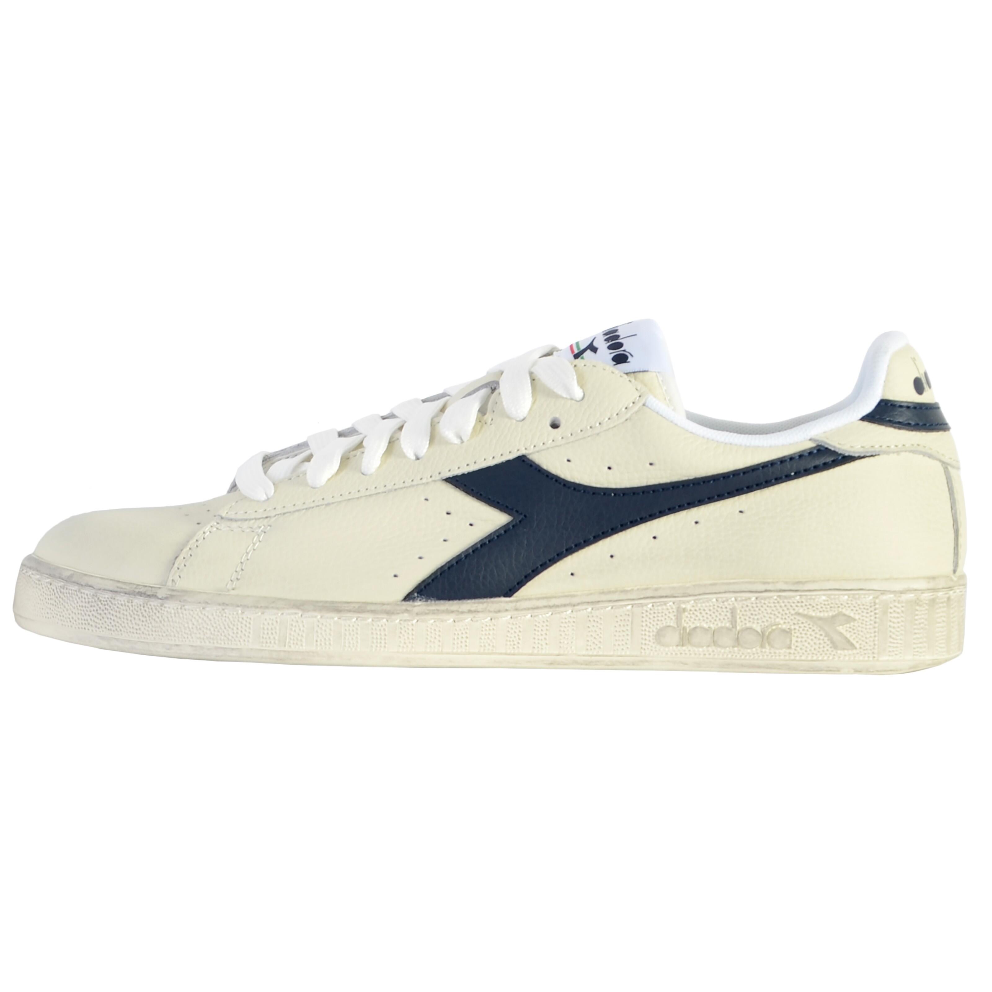 Sneakers Diadora Game Low Waxed Niebieskie
