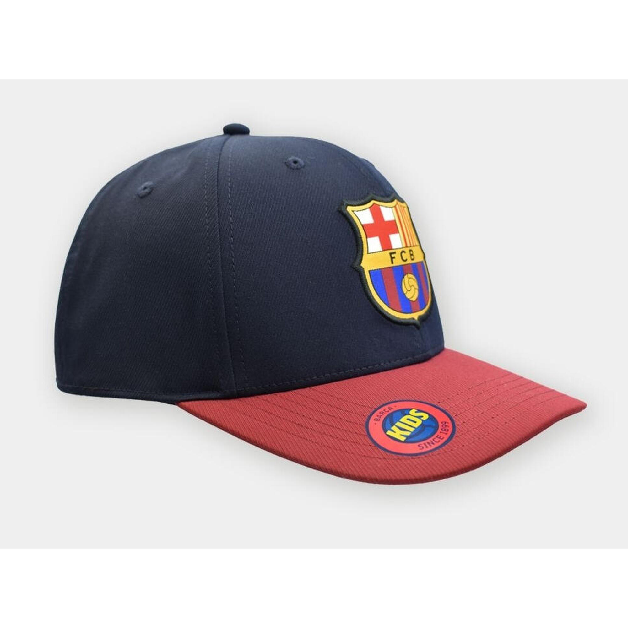 Czapka z daszkiem FC Barcelona Junior - oficjalna licencjonowana