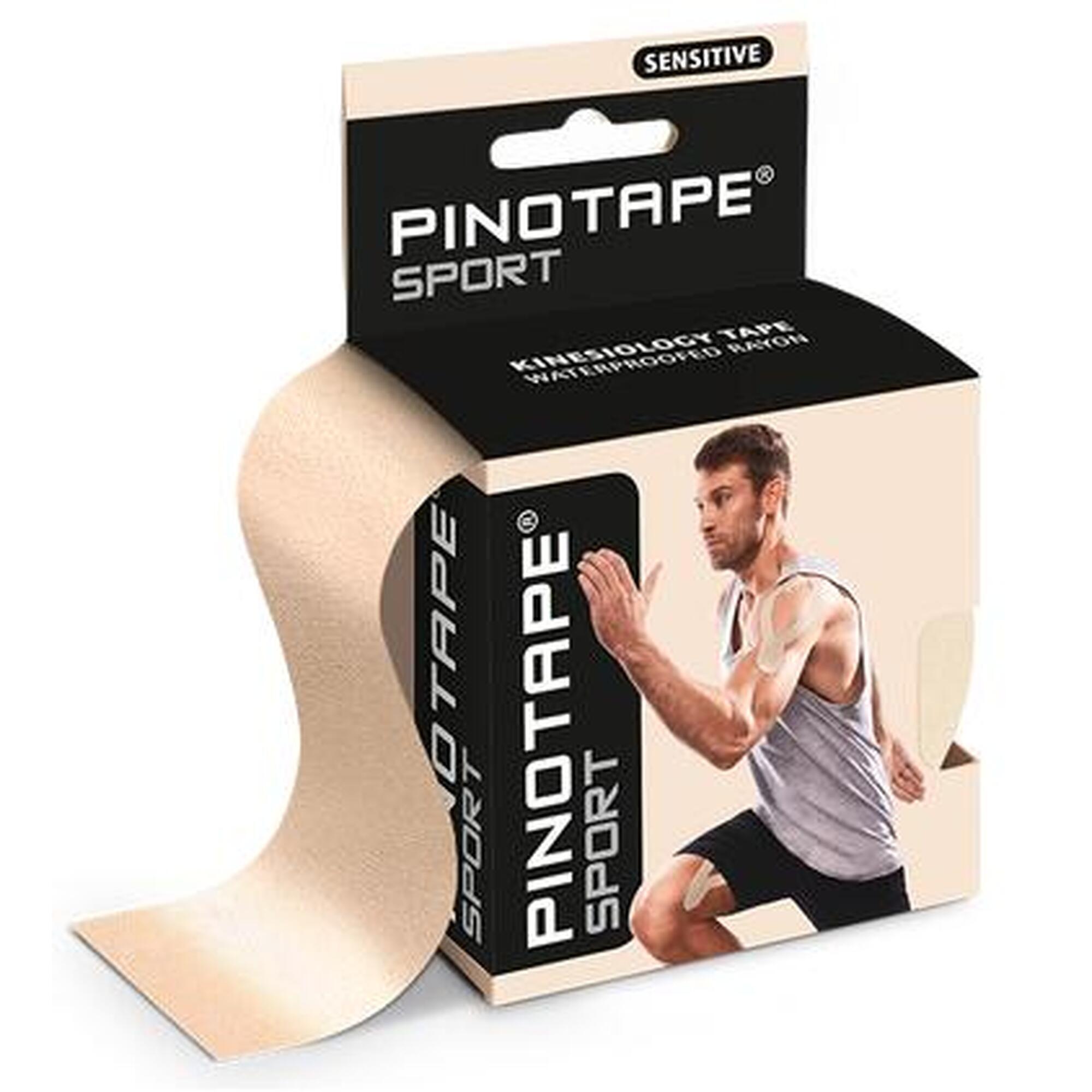 Pinotape Sport taśmy kinezjologiczne Sensitive 5cm x 5m dla wrażliwej skóry