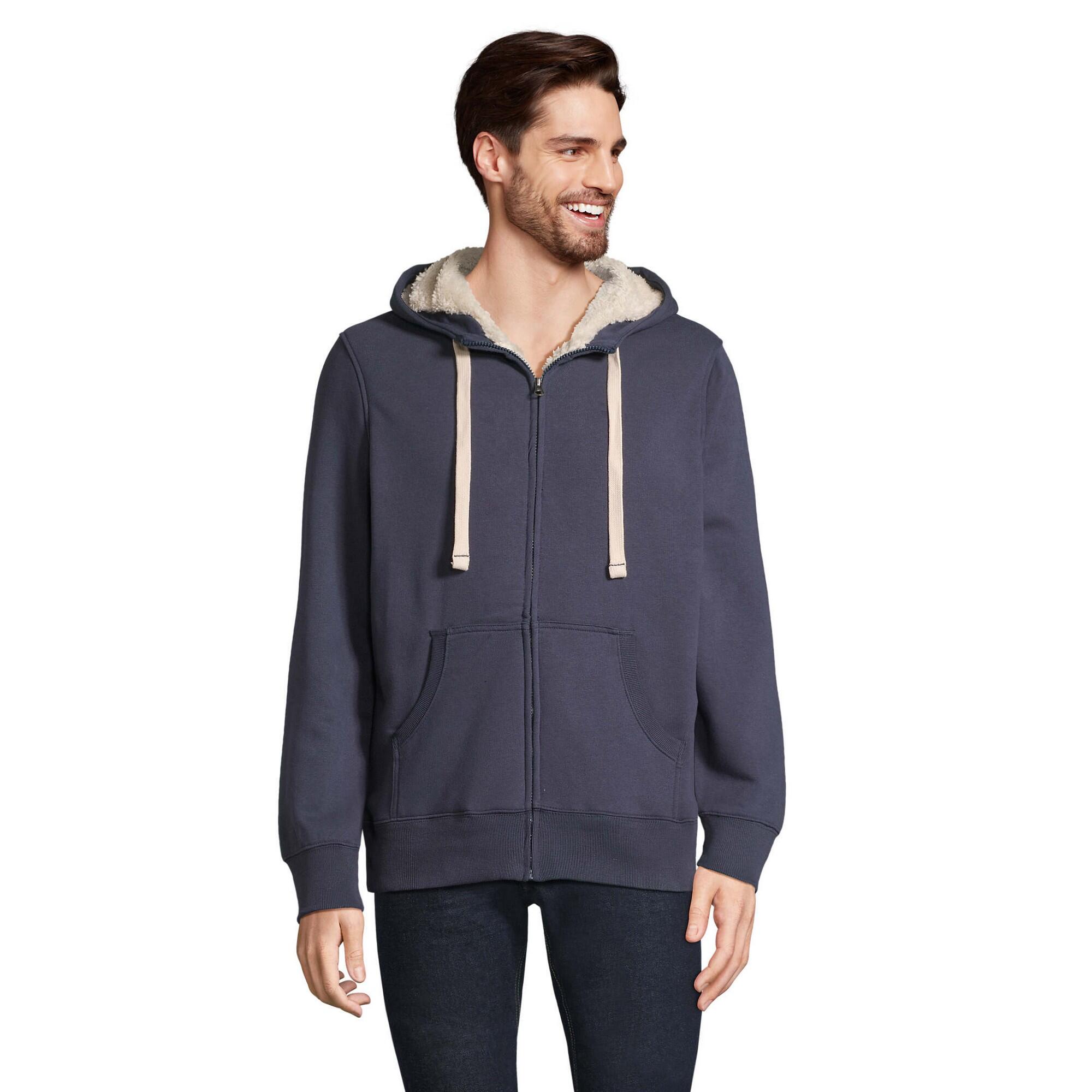 Kurtka Dla Dorosłych Unisex Sherpa Zapinana Na Zamek Błyskawiczny