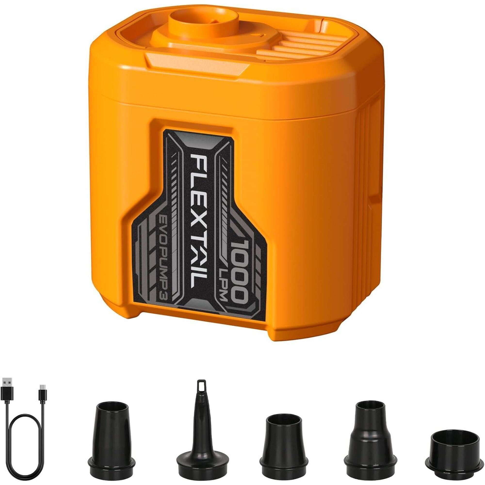 Air Pump EVO PUMP 3 - przenośna i ładowalna elektryczna pompka powietrza -