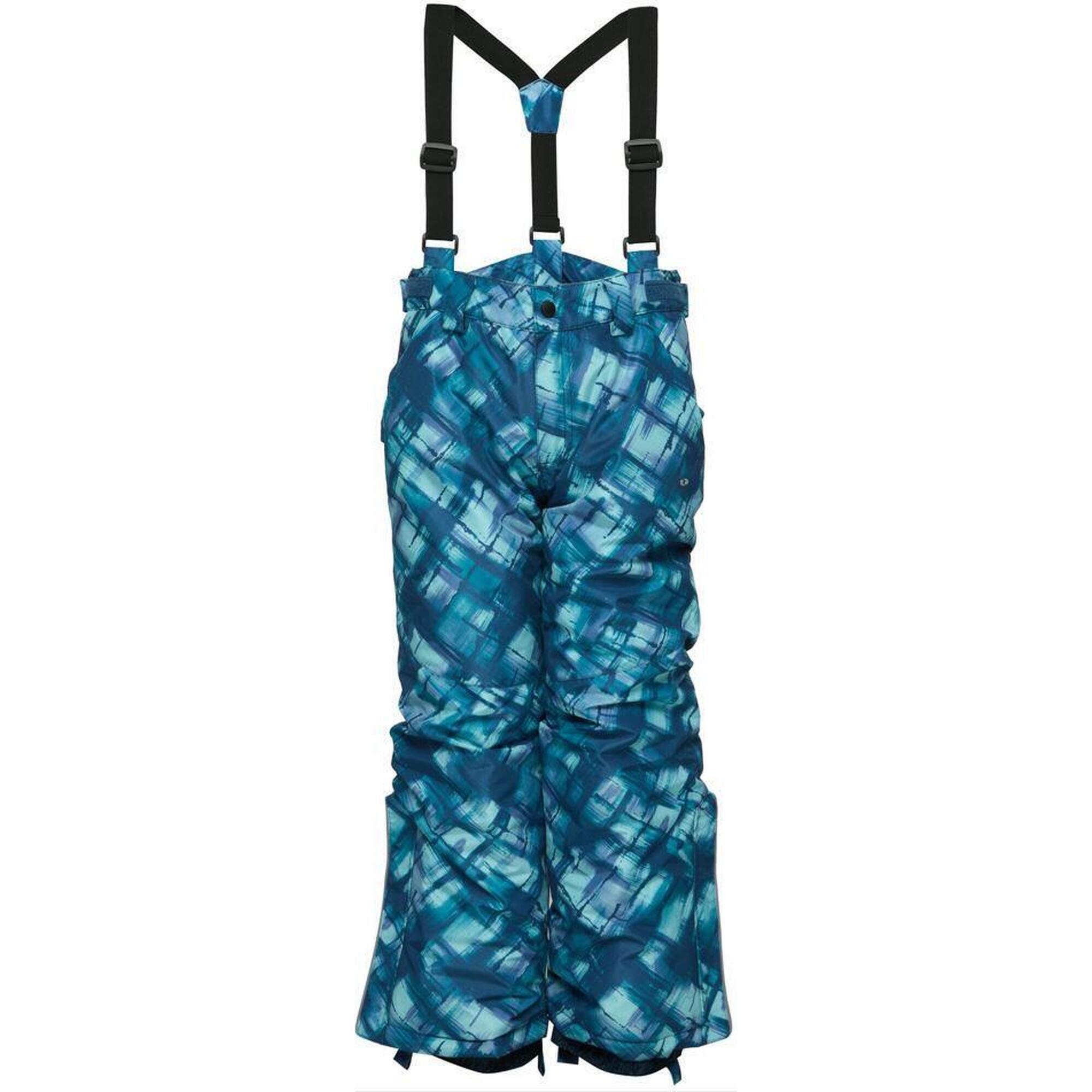 Wodoodporne dziecięce spodnie narciarskie Loep Cubor niebieskie 112-116