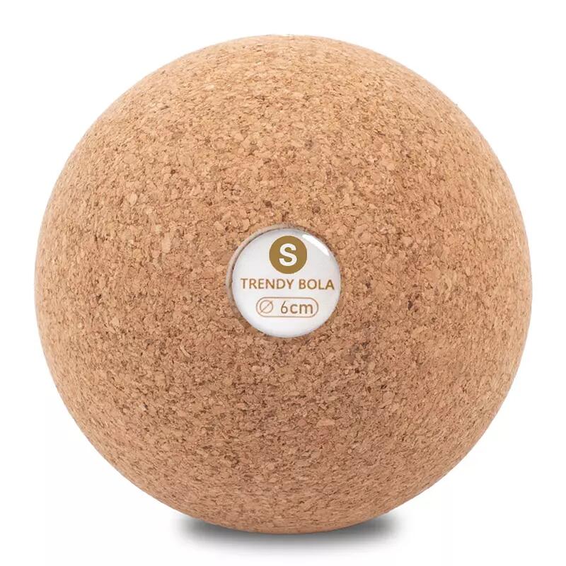 Piłka masażowa Trendy Bola z korka 6 cm