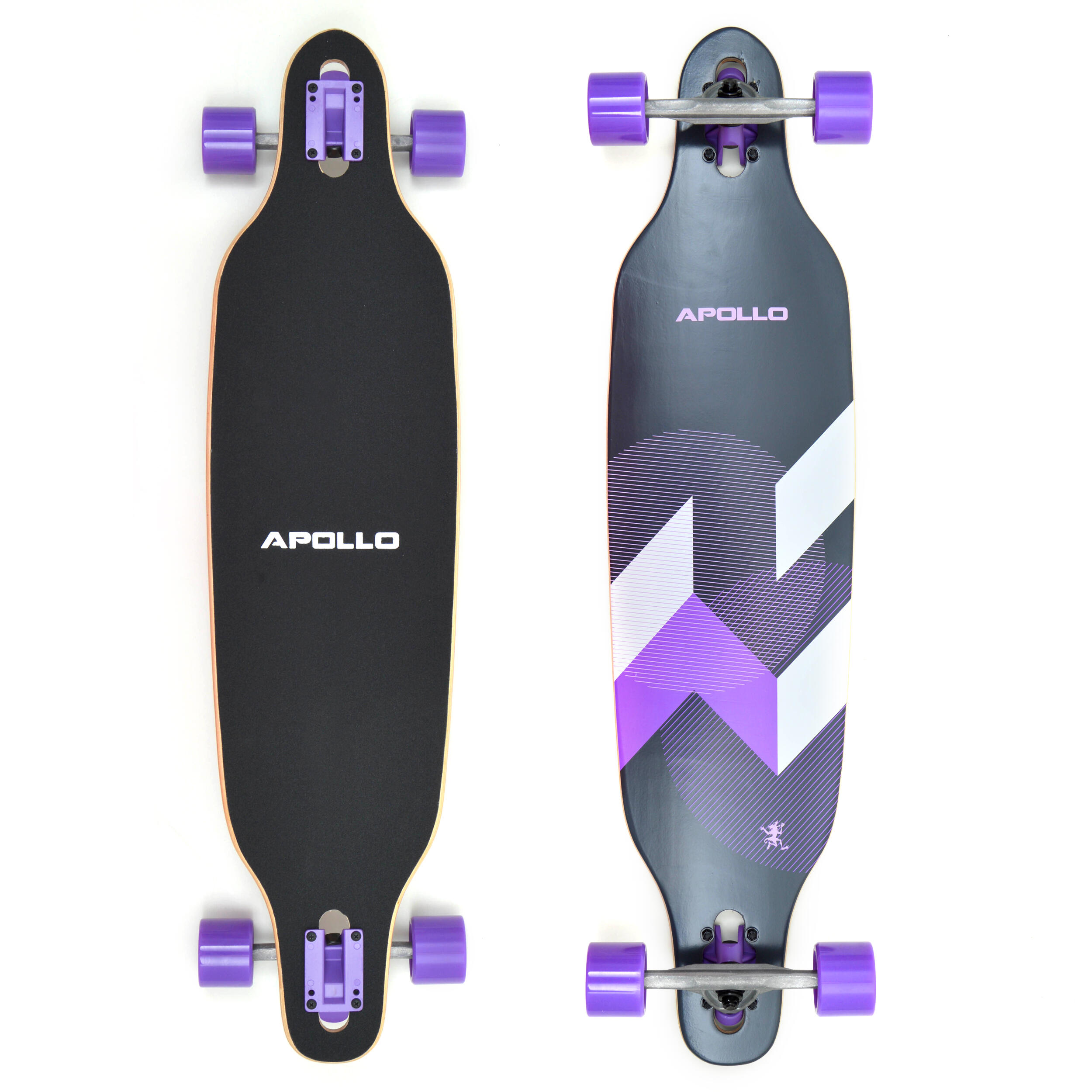 Longboard 38" Deskorolka Bambusowa dla Nastolatków i Dorosłych ABEC-9 Flex 2