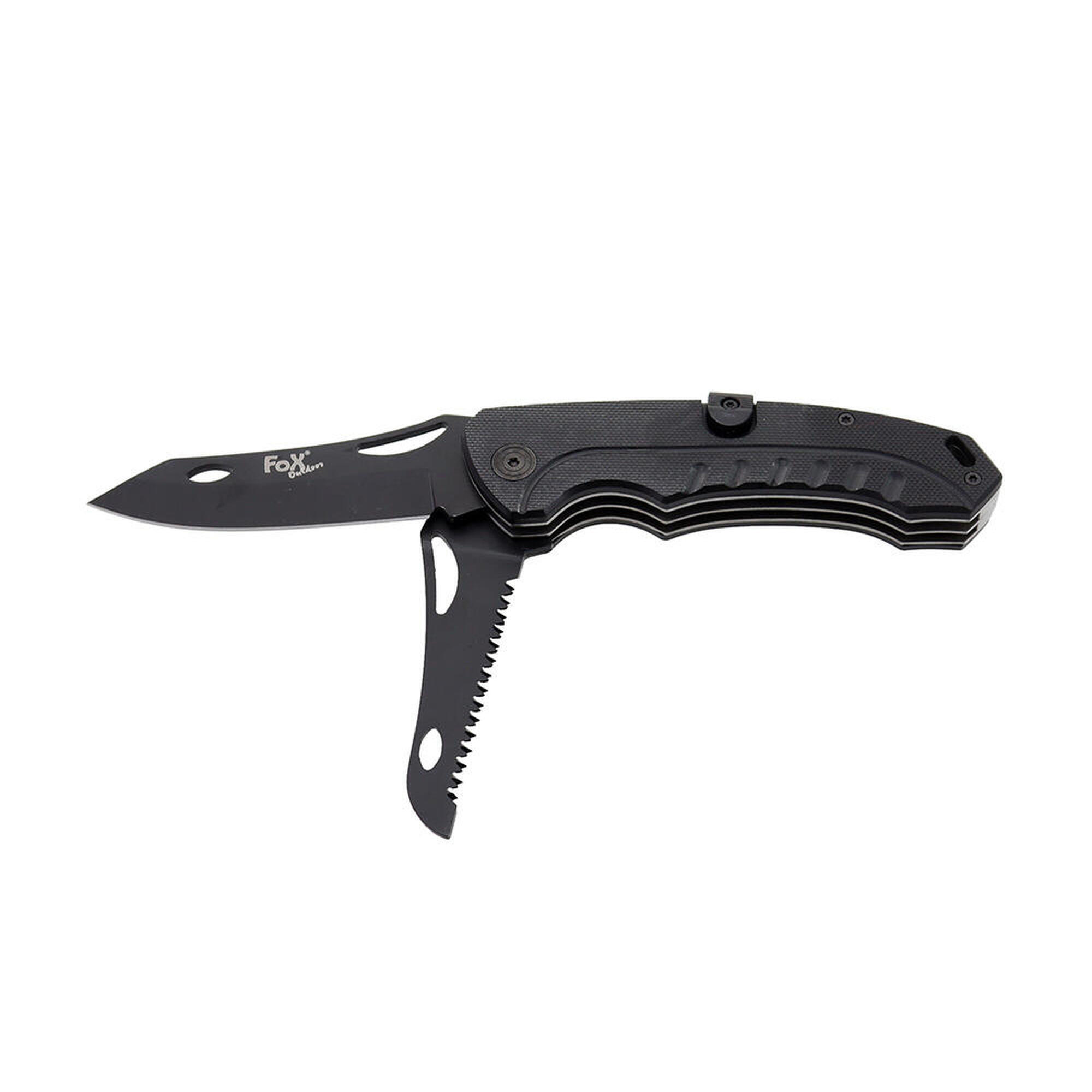 Nóż składany plus piła 2 w 1