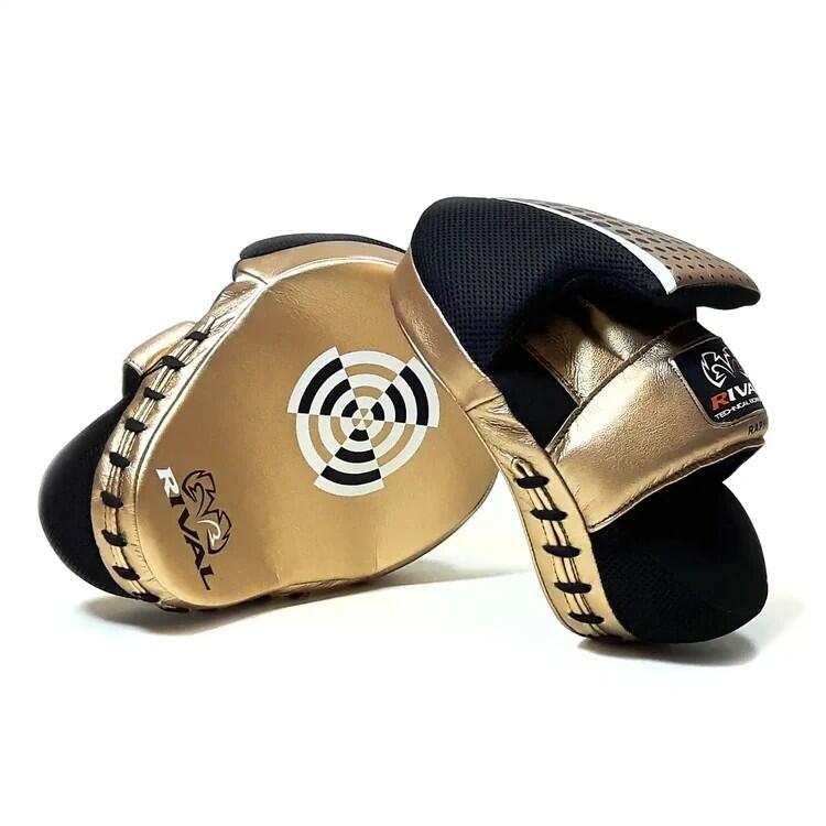 Tarcze Bokserskie Rival RAPM Pro Punch Mitts Złote