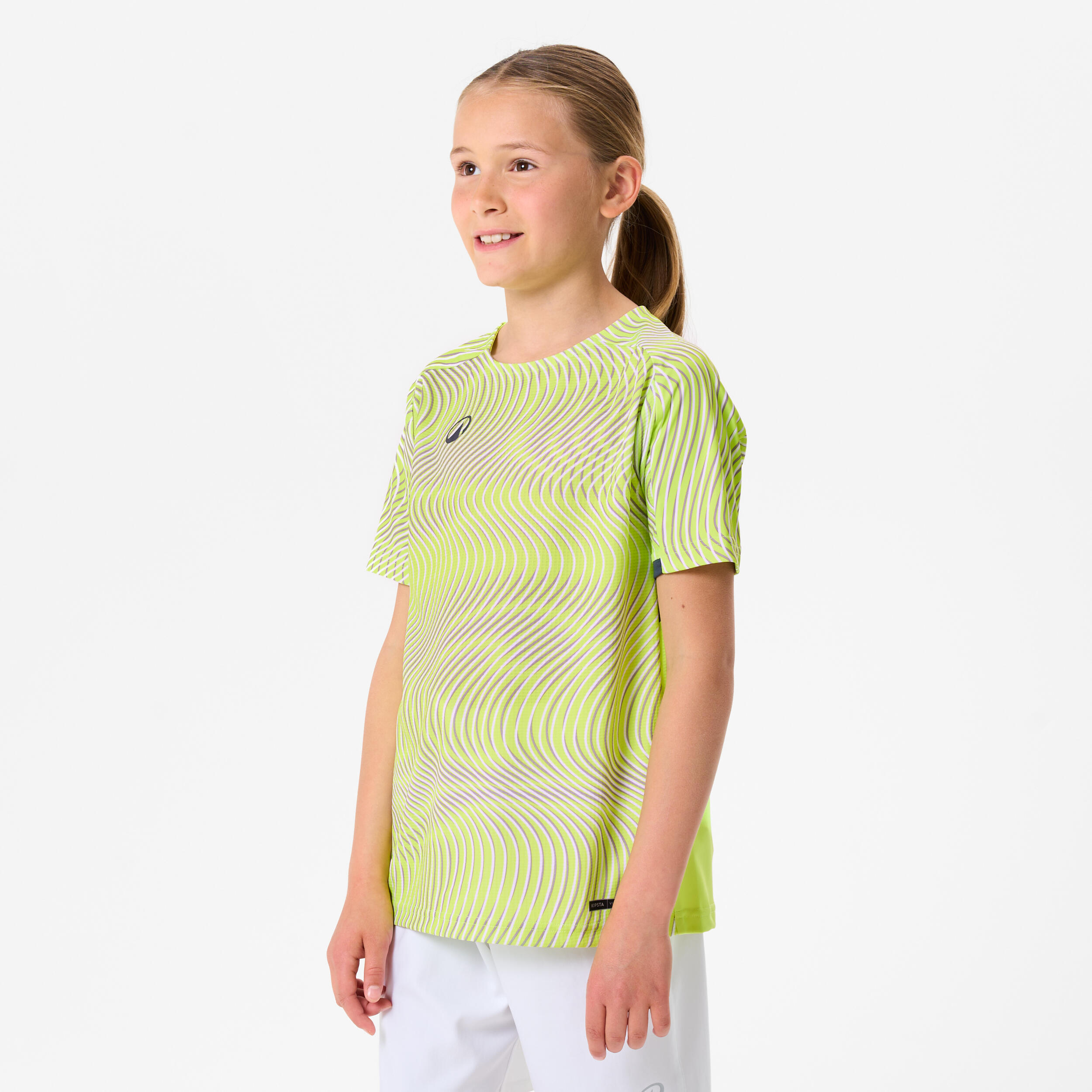 Koszulka piłkarska dla dzieci Kipsta Club Wavy