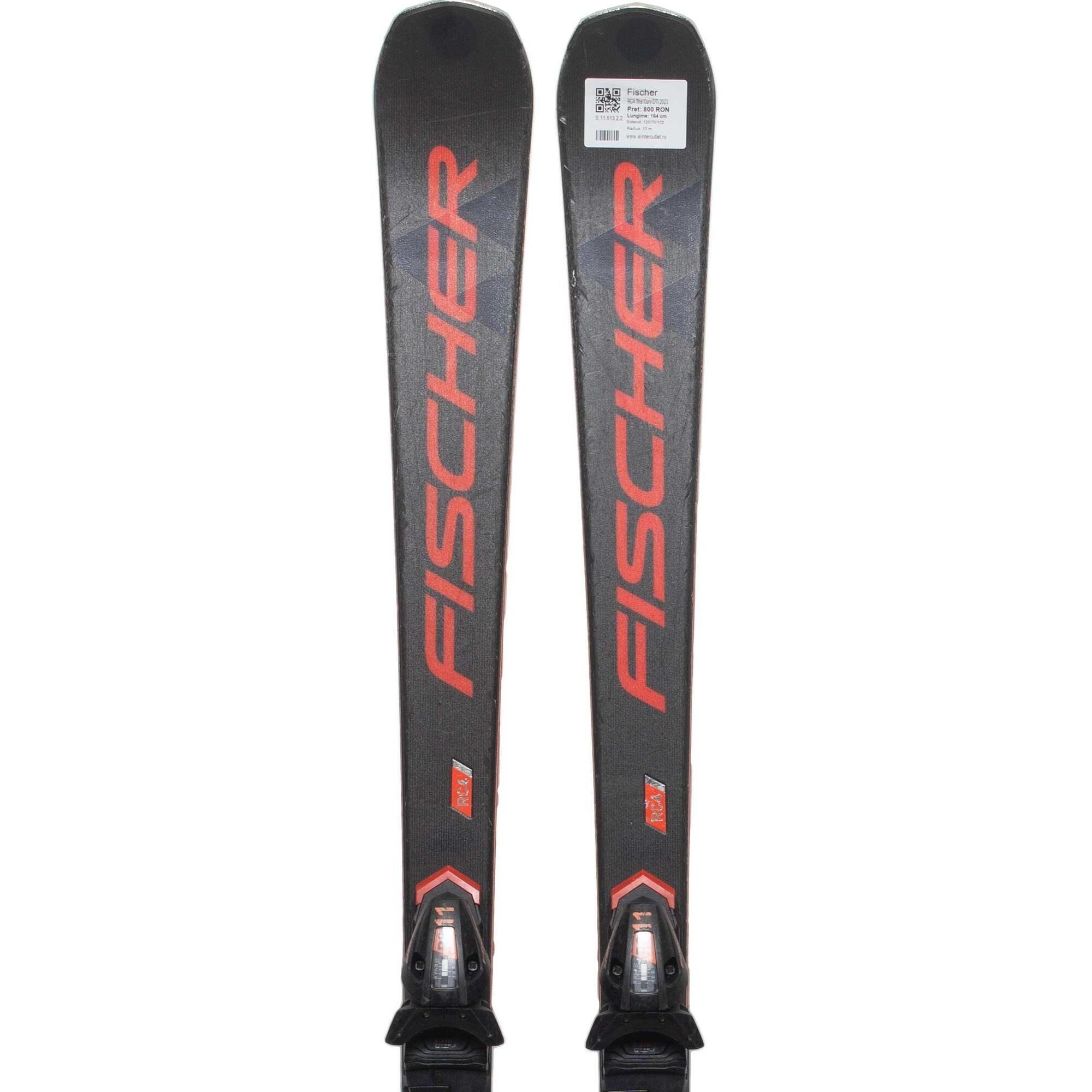 Second Life- Narty FISCHER RC4 The Curv DTi 2023, 178 cm- Stan dobry