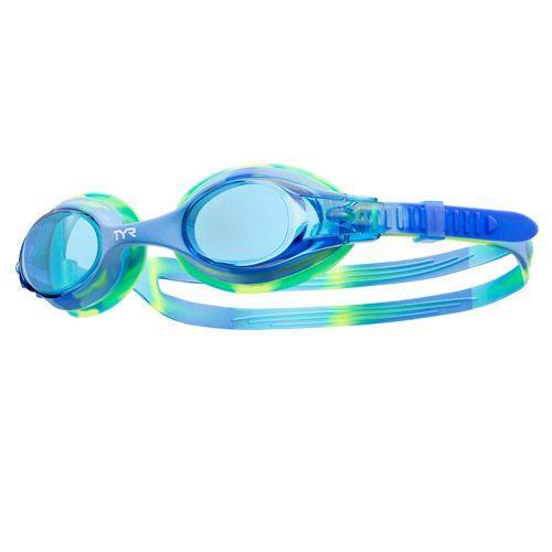 Okularki pływackie dziecięce TYR swimple Tie dye