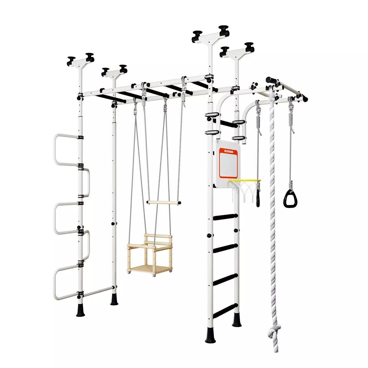 drabinka gimnastyczna Wallbarz Jungle Dome 1D czarna