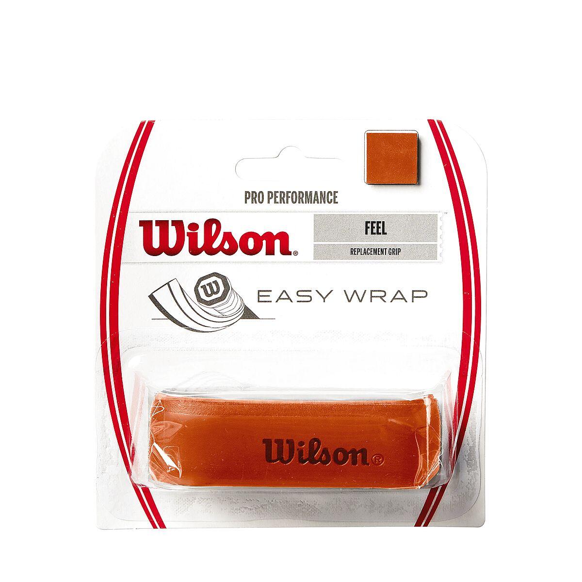 Owijka bazowa do rakiety tenisowej Wilson Pro Performance Grip Brown 1 szt