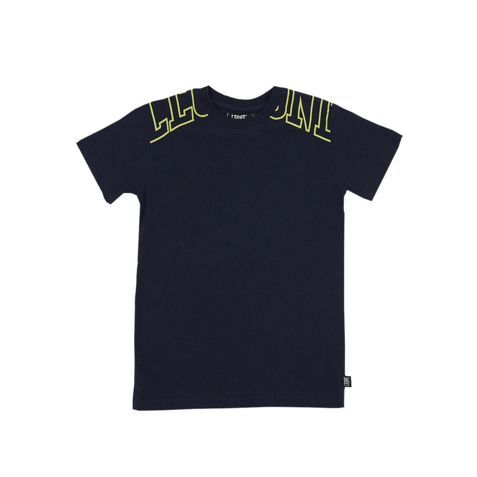 Koszulka sportowa z krótkim rękawem dziecięca duże logo