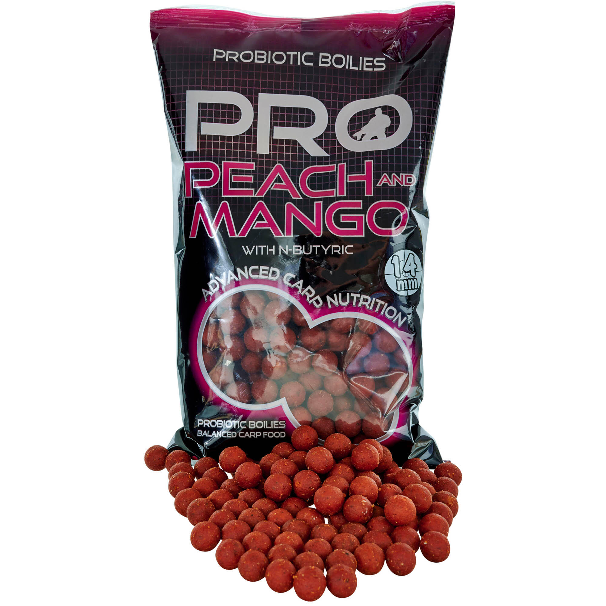 Kulki Proteinowe Zanętow Starbaits Pro Peach & Mango 20Mm 800G