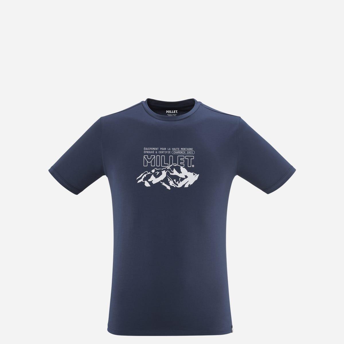 Koszulka męska MILLET M Millet Mountain Ts Ss granatowy