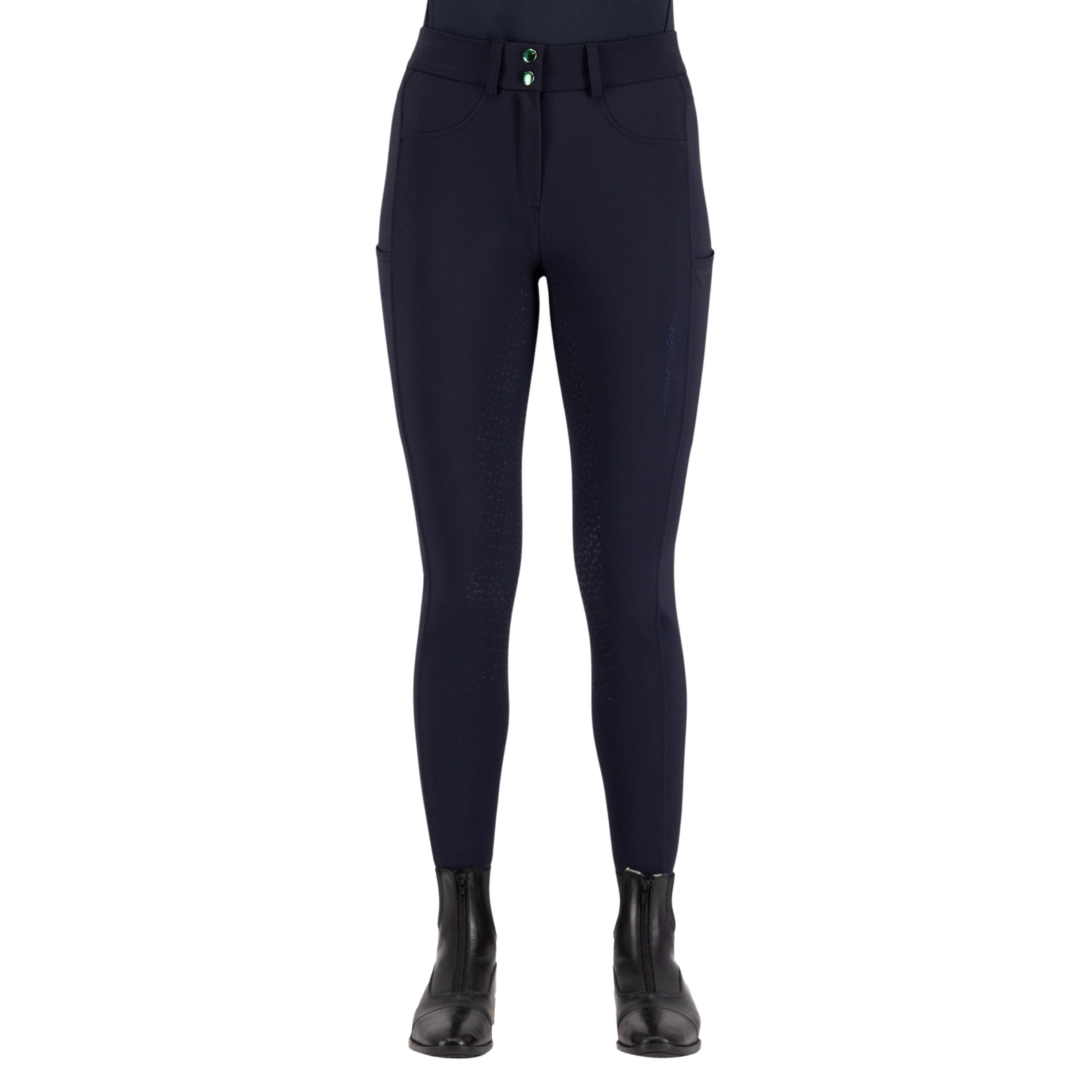 Damskie spodnie jeździeckie o pełnej przyczepności Euro-Star Empressive