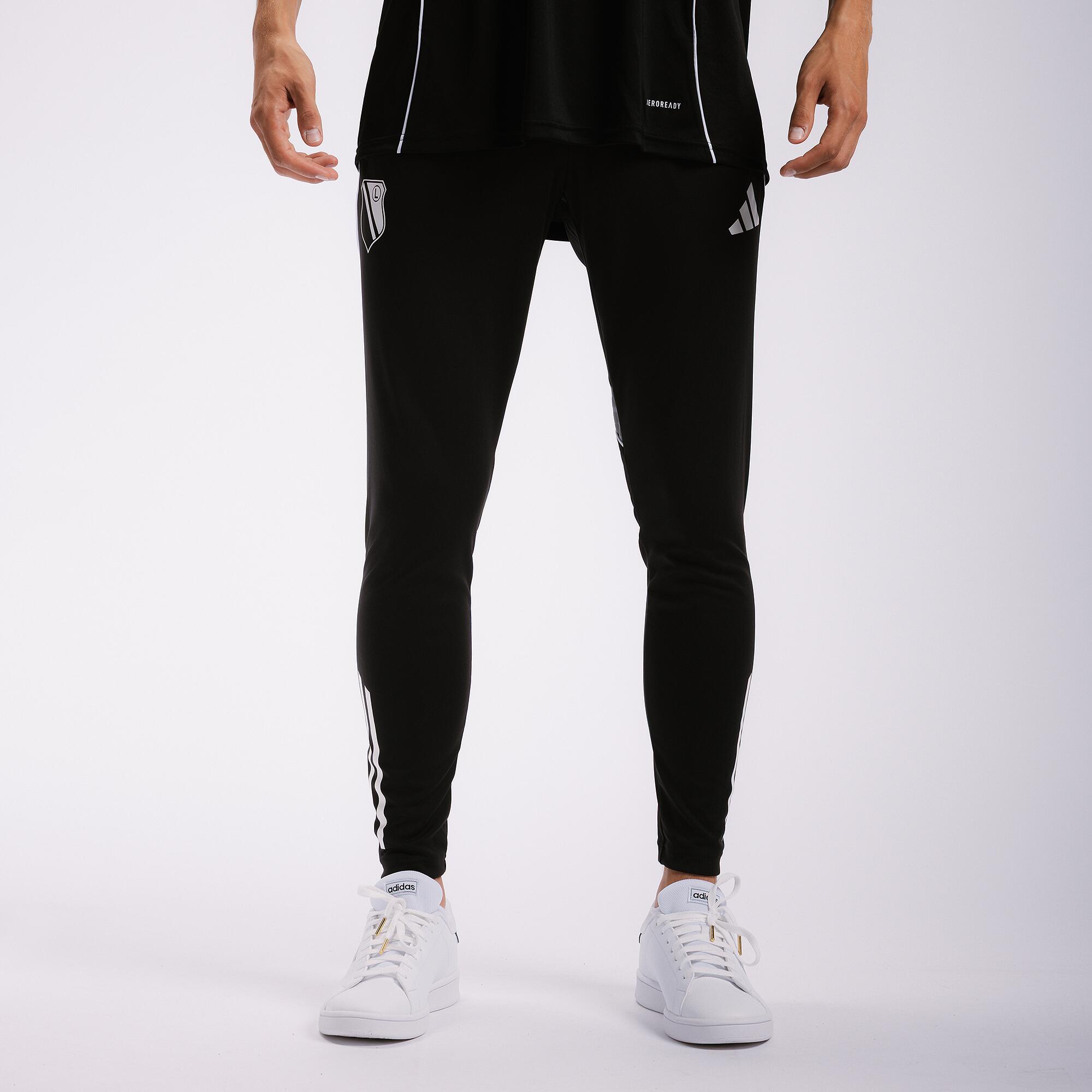 Spodnie czarne treningowe adidas Tiro 25 Legia Warszawa