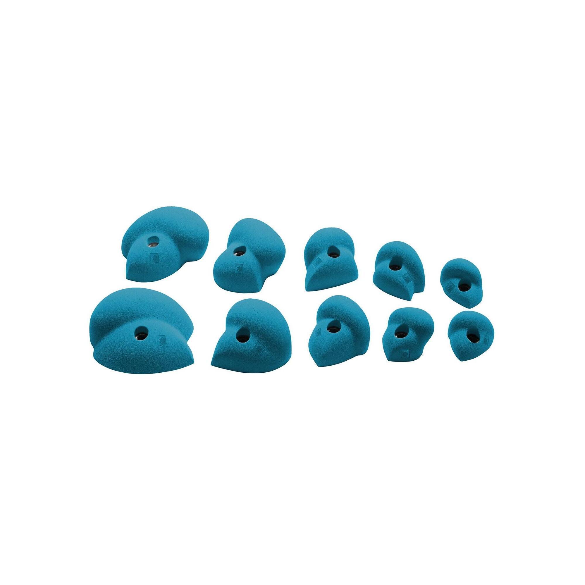 Chwyty wspinaczkowe Ocun Holds Set 5 Jugs - blue