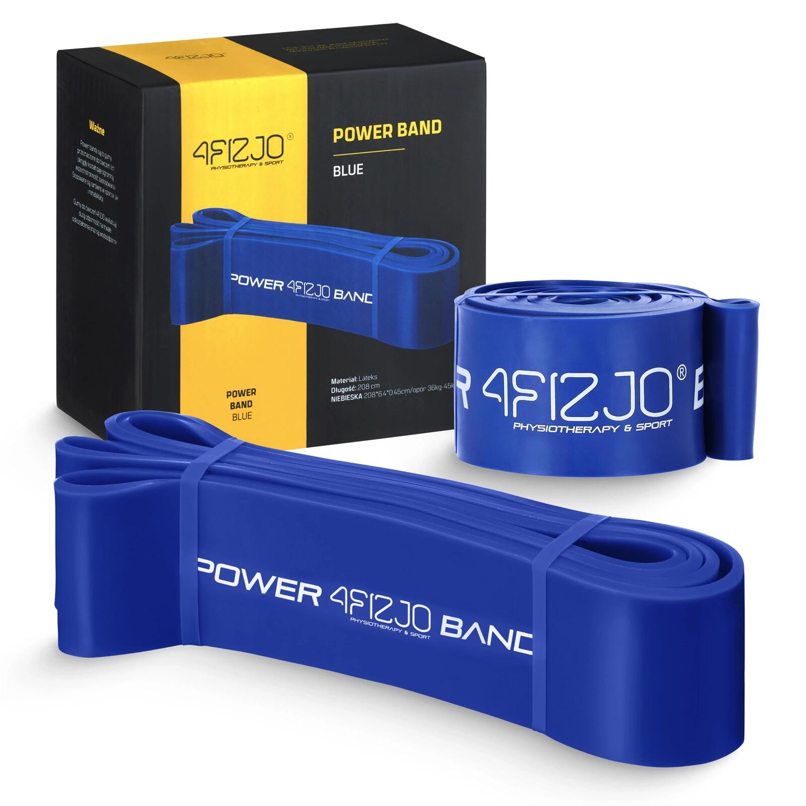 Guma oporowa do ćwiczeń 4FIZJO POWER BAND