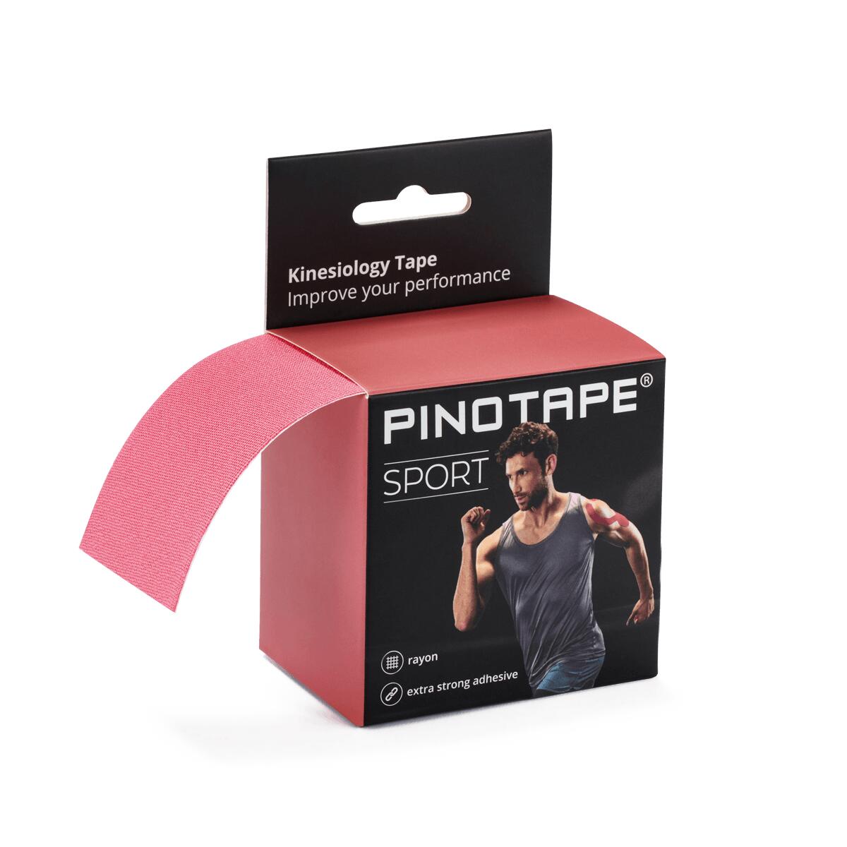 Tejpy taśma kinesiologiczna PINO 5cm x 5m wodoodporna mocna