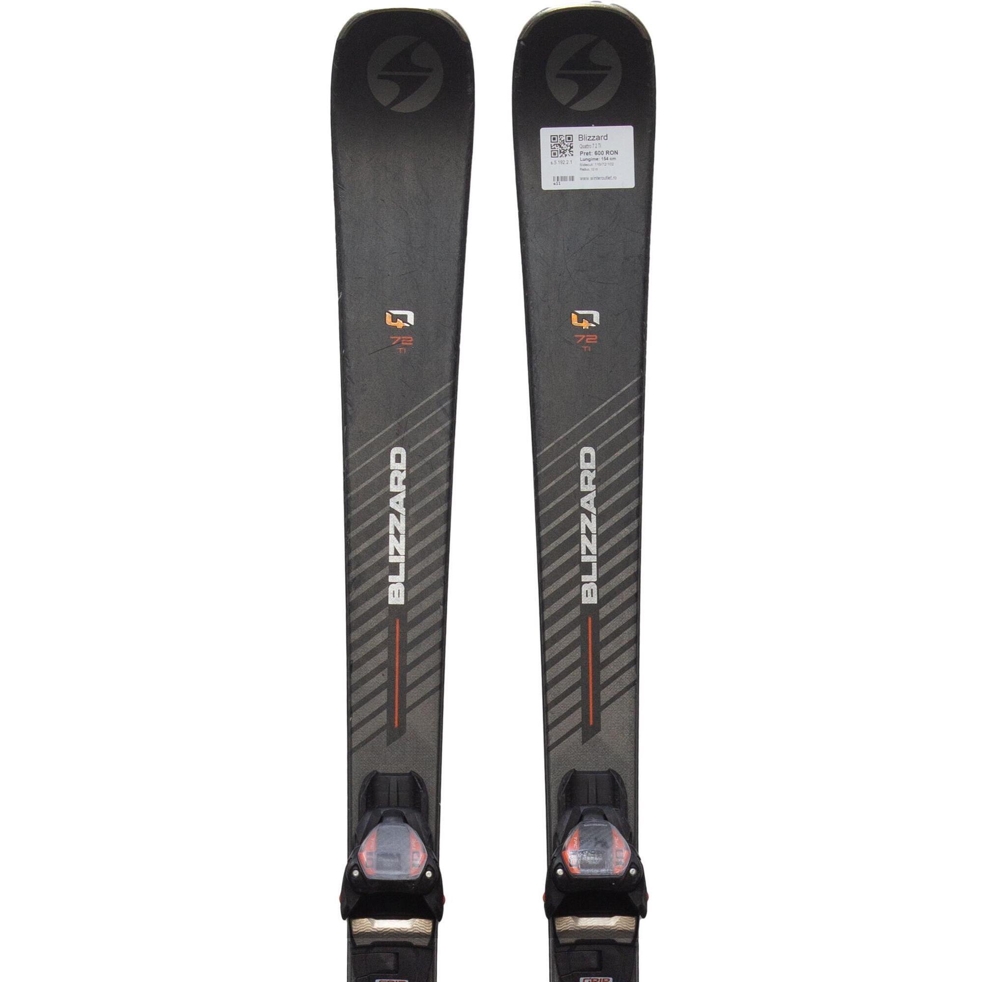 Second Life- Narty BLIZZARD Quattro 7.2 Ti, 148 cm- Stan dobry