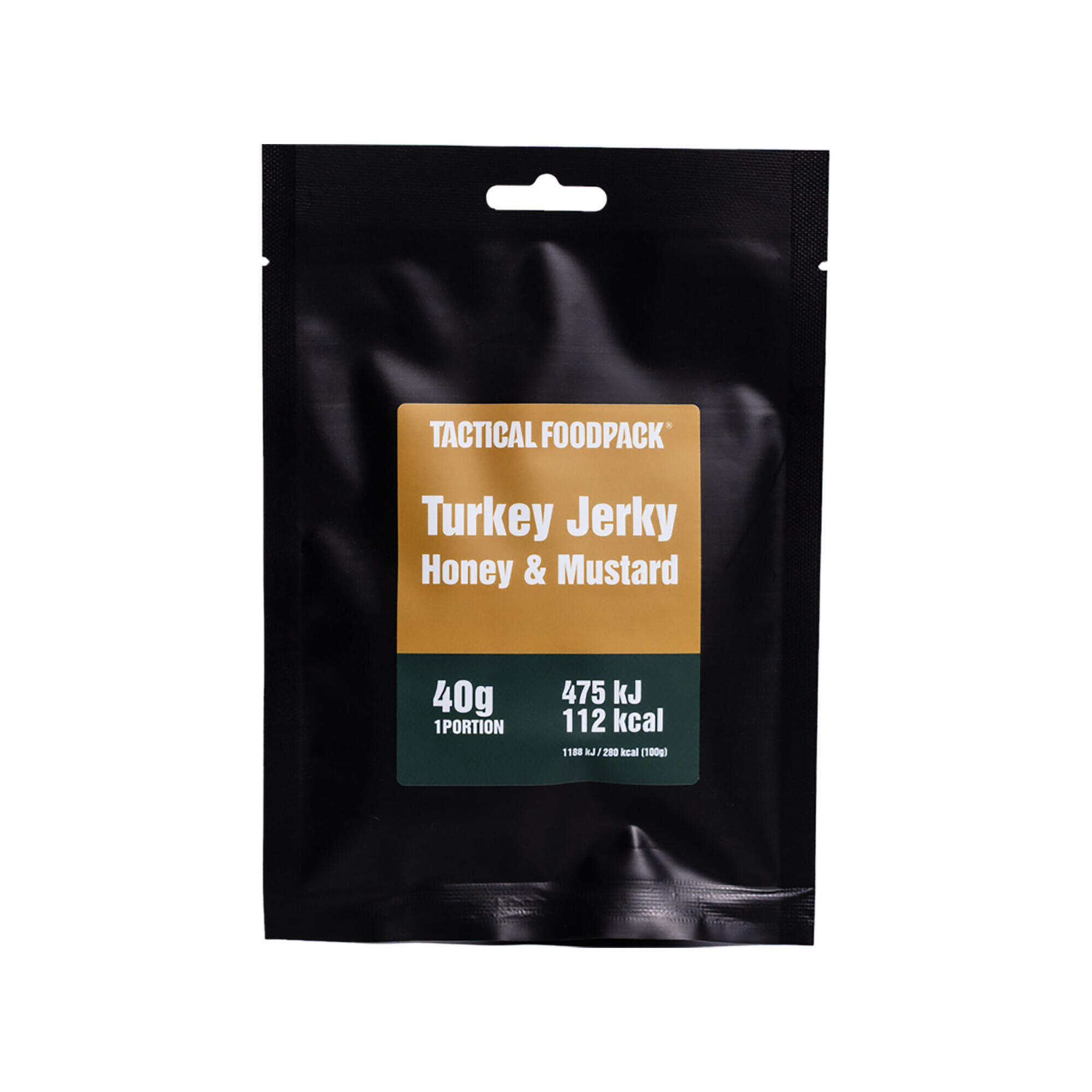 Suszony indyk Tactical Foodpack Turkey Jerky Honey Mustard 40 g