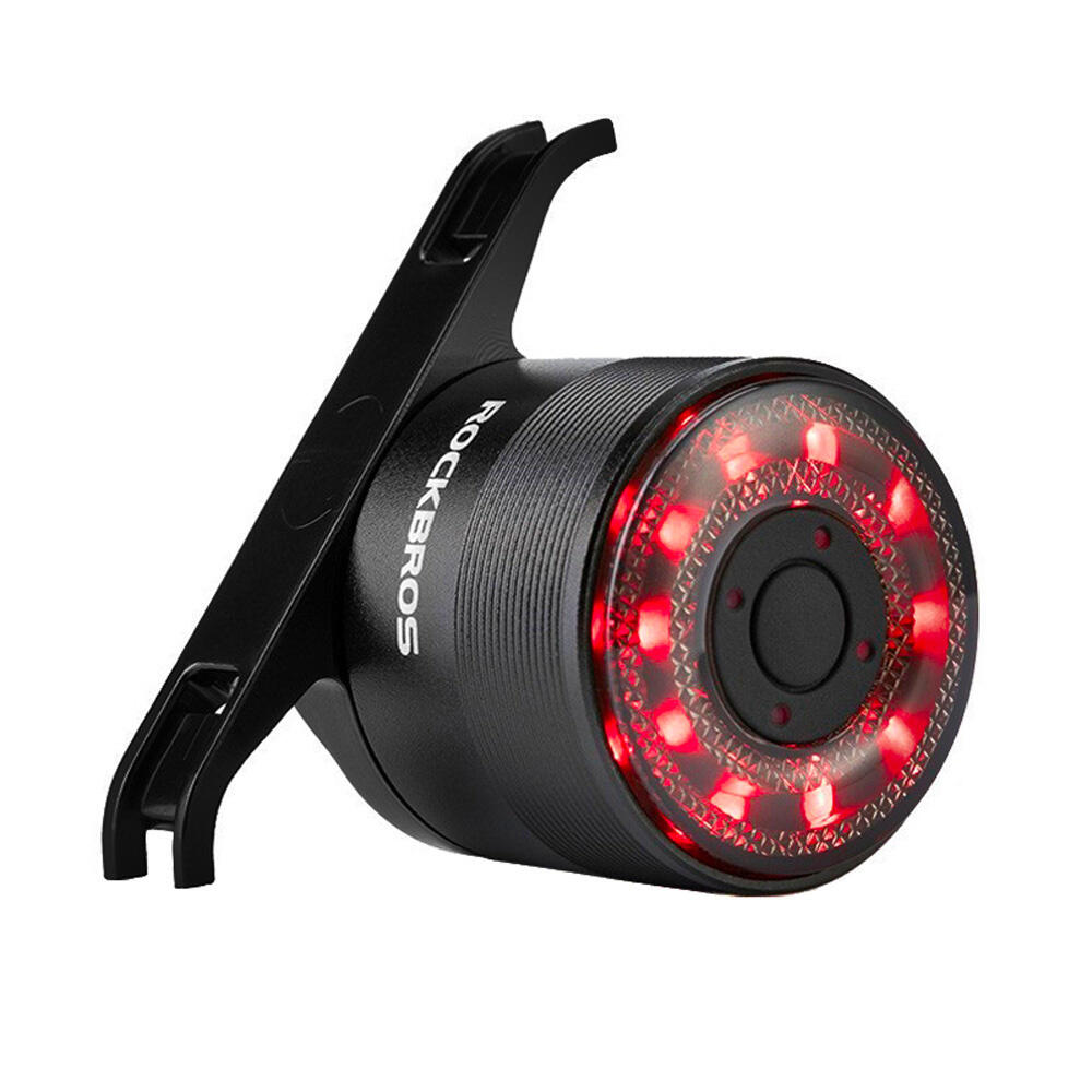Rockbros Q1 Lampa Rowerowa LED 7-kolorowa, USB-C, Wodoodporna, 50h pracy