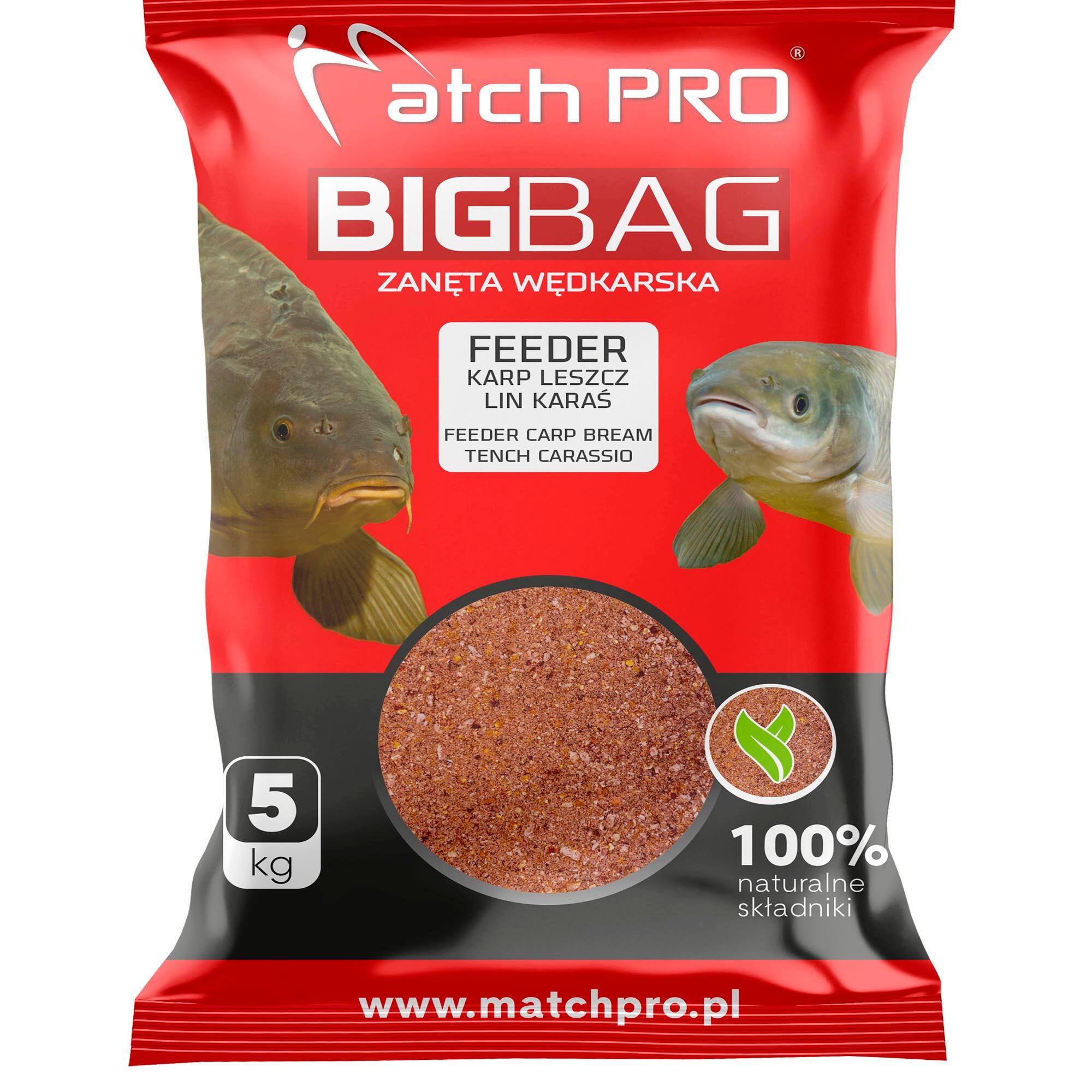 Zanęta Matchpro Big Bag Feeder - Karp, Leszcz, Lin, Karaś 5Kg