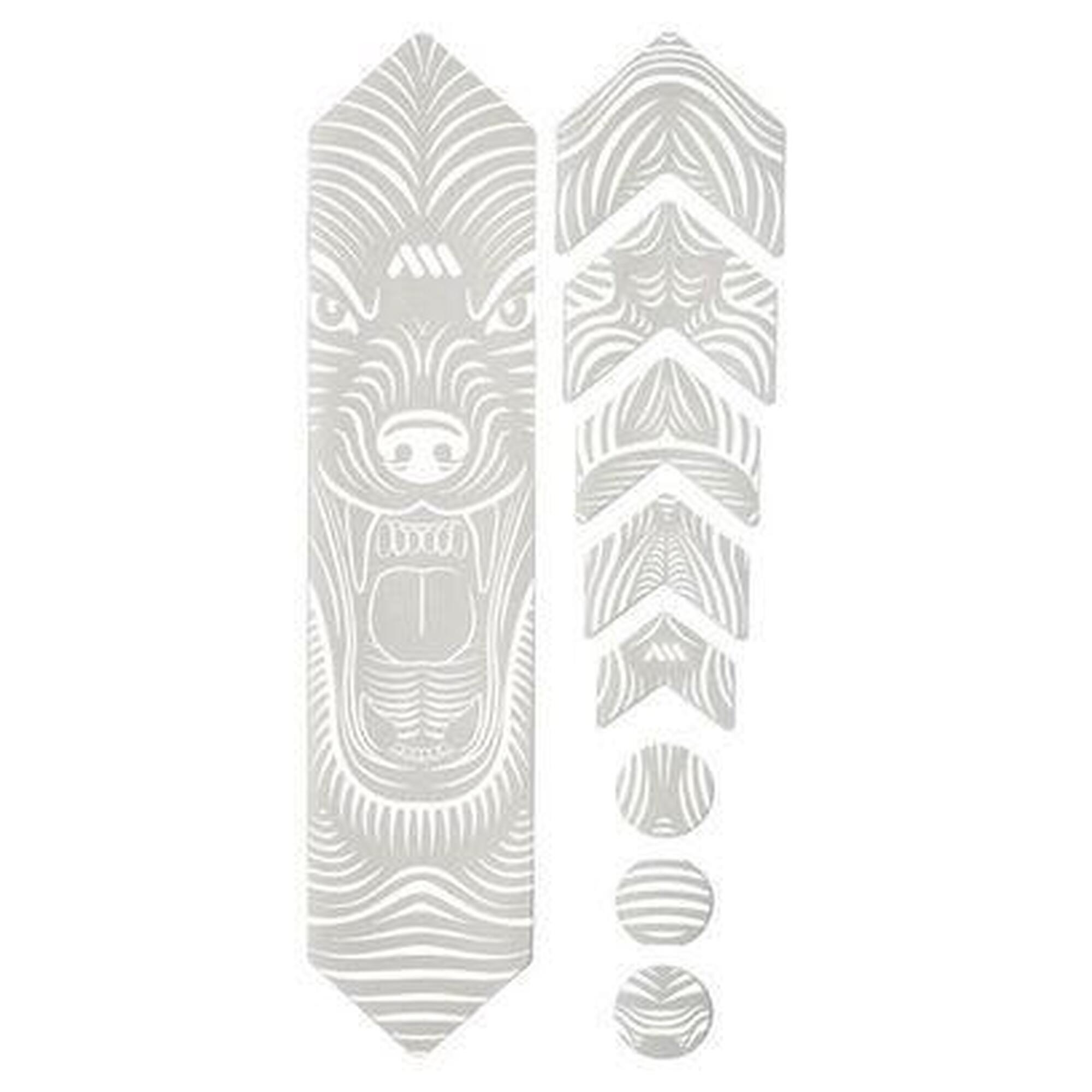 Zestaw ochronny ramy - BASIC 9 elementów - Wilk/biały