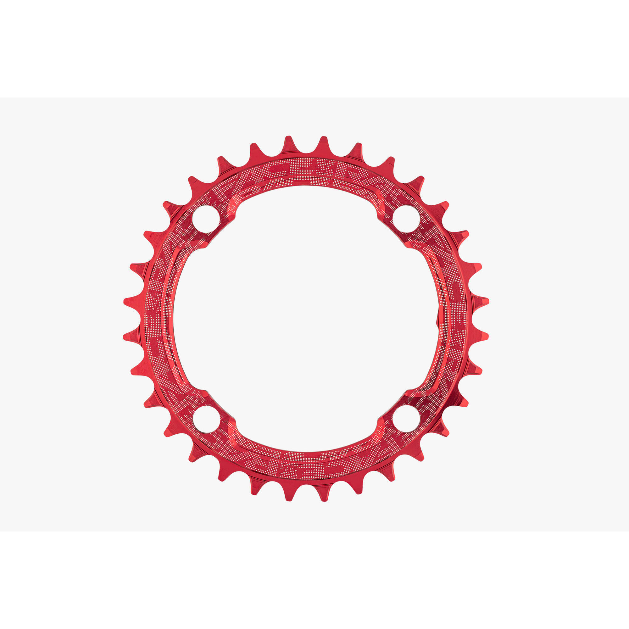 Pojedyncza wąska szeroka taca - czerwona